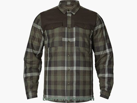Härkila Hemd Asmund Insulated  Willow green/Phantom