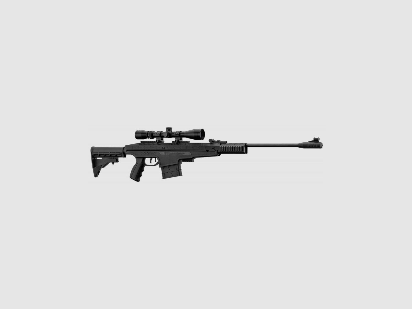 Pack Luftgewehr Taktik Kipplauf PENDLETON Kal. 4,5mm + Zielfernrohr 3-9x40 10j