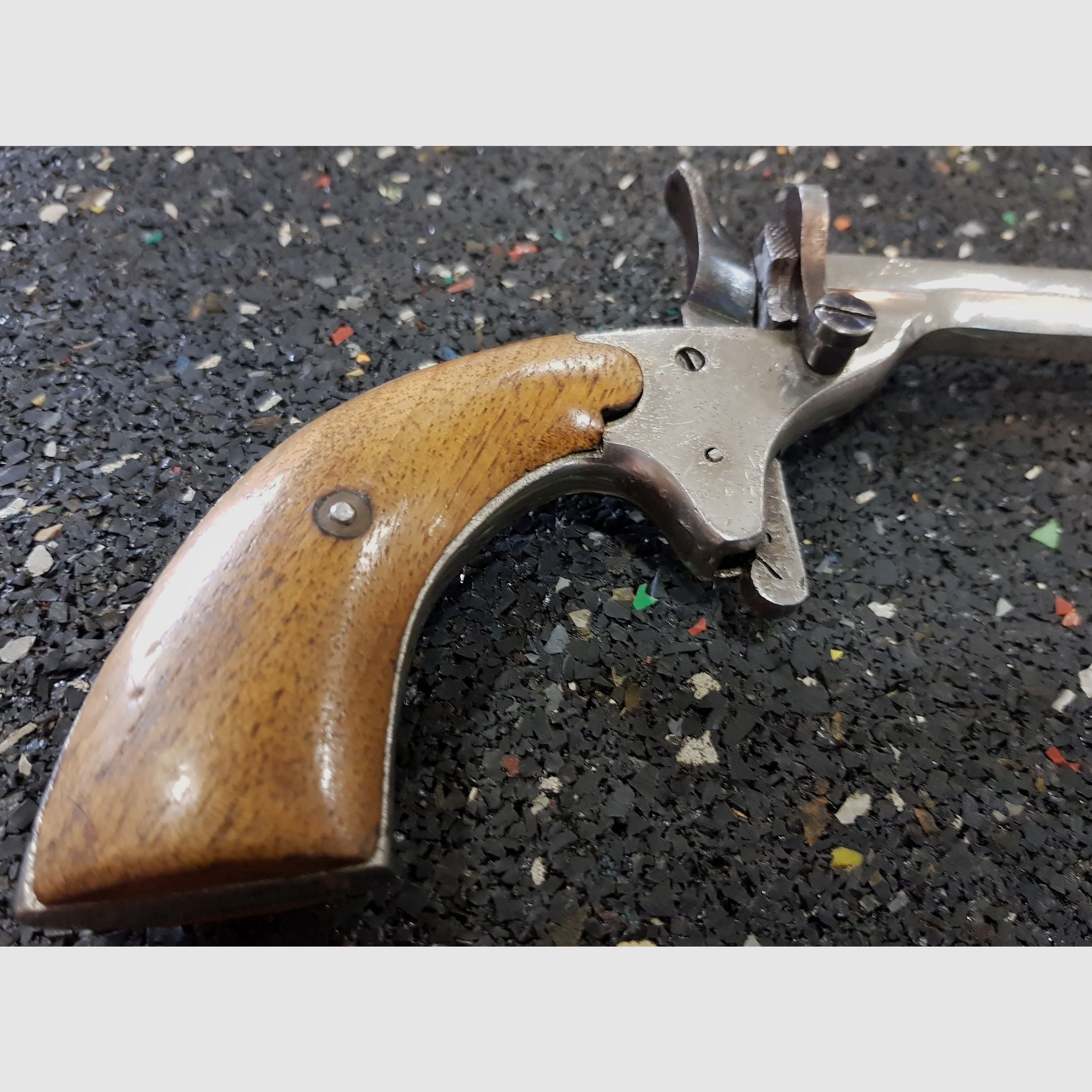 Saloon pistol, target pistol Belgian 6mm Flobert