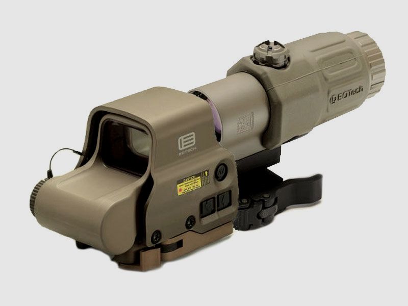 EOTECH EXPS3-0 + G33 Magnifier, Tan KSK-Special