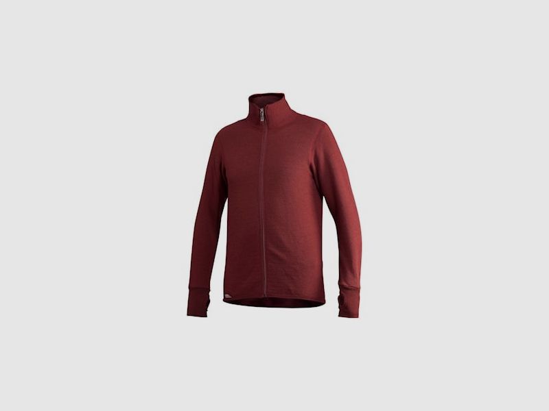 Woolpower Full Zip 400 Rostrot - XS