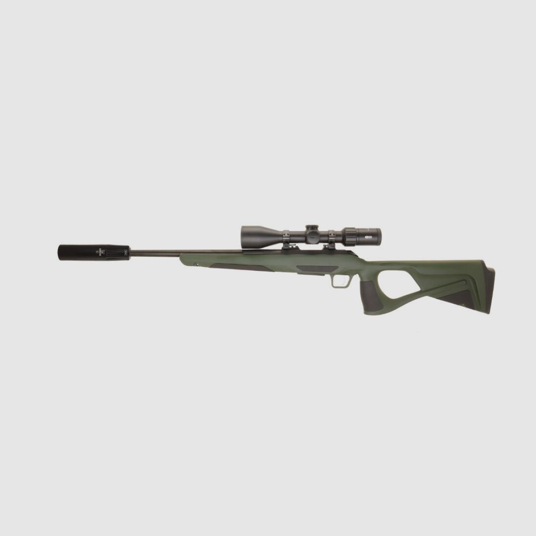 CZ 600 ERGO + Lochschaft Komplettpaket mit Meopta 3-15x50, Schalldämpfer, Montagen