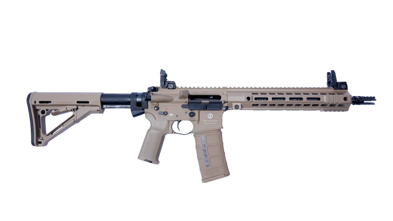 Schmeisser AR15 12.5″ .223 Rem Duty FDE