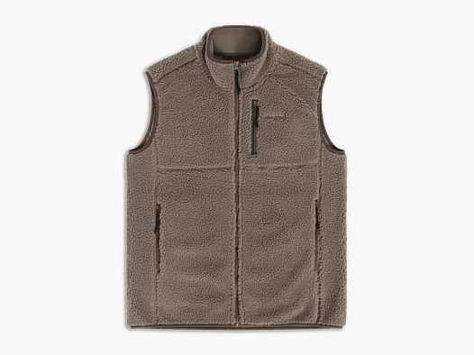 Bergans Lunnan Pile Fleece Vest Men Rock Taupe XXL