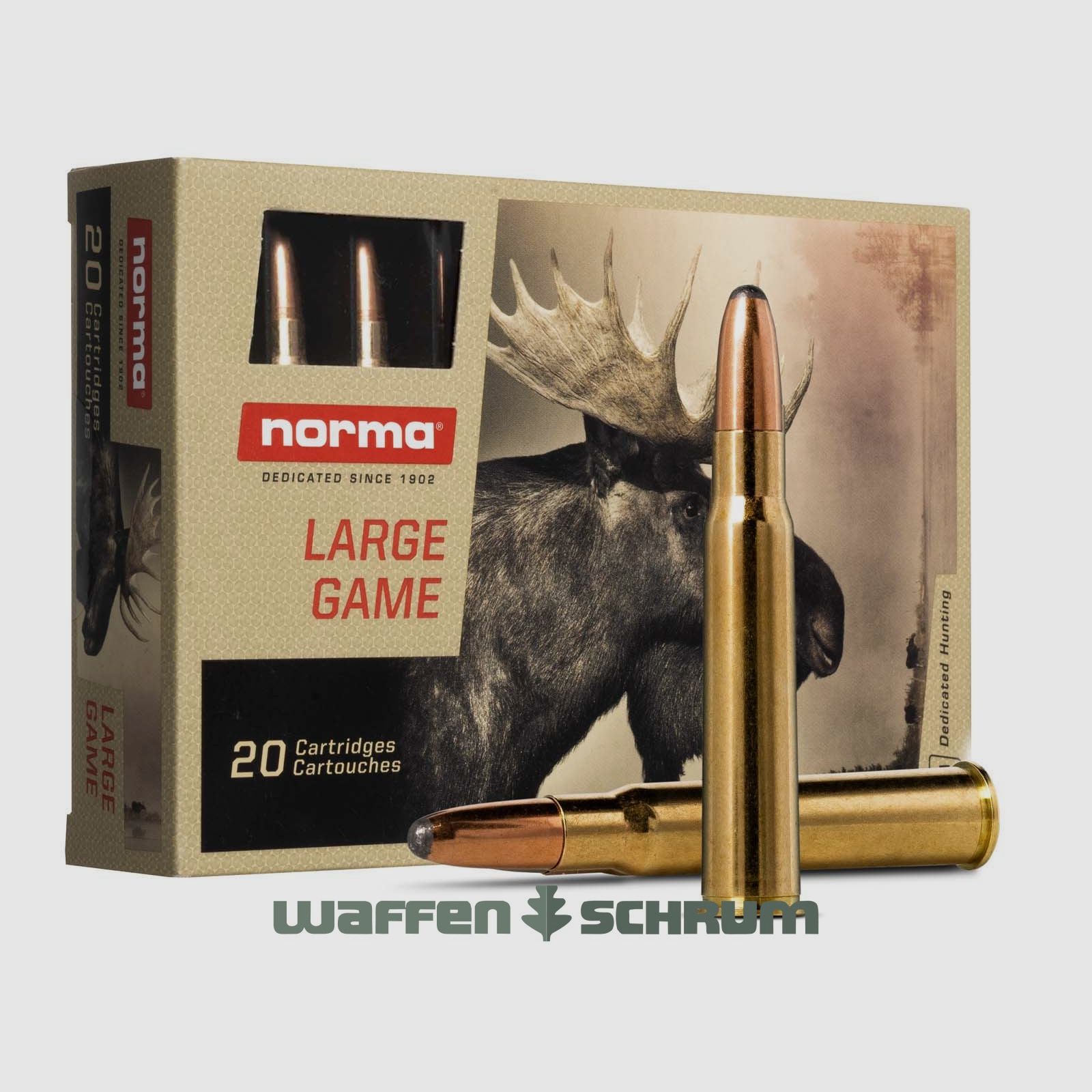 Norma 8x57JS Alaska 12,7g - 196gr