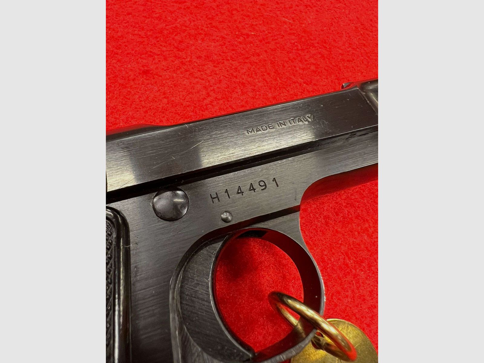 Pistole Beretta 1935 „Serie H“ Kaliber 7.65, Bild 3 von 3