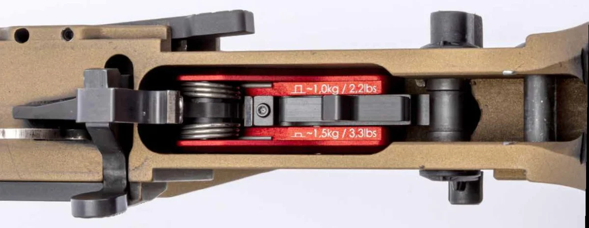 Drop-in trekker voor AR (223/308/9mm), eenvoudig Recknagel ERA-TAC, afbeelding 2 van 2