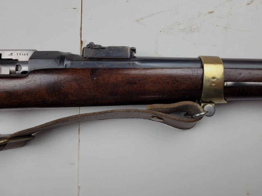 Außergewöhnliches Artillerie-Mosqueton GRAS Modell 1874 M80 Mono-Nummer – Garantierter Museumszustand, Bild 4 von 38