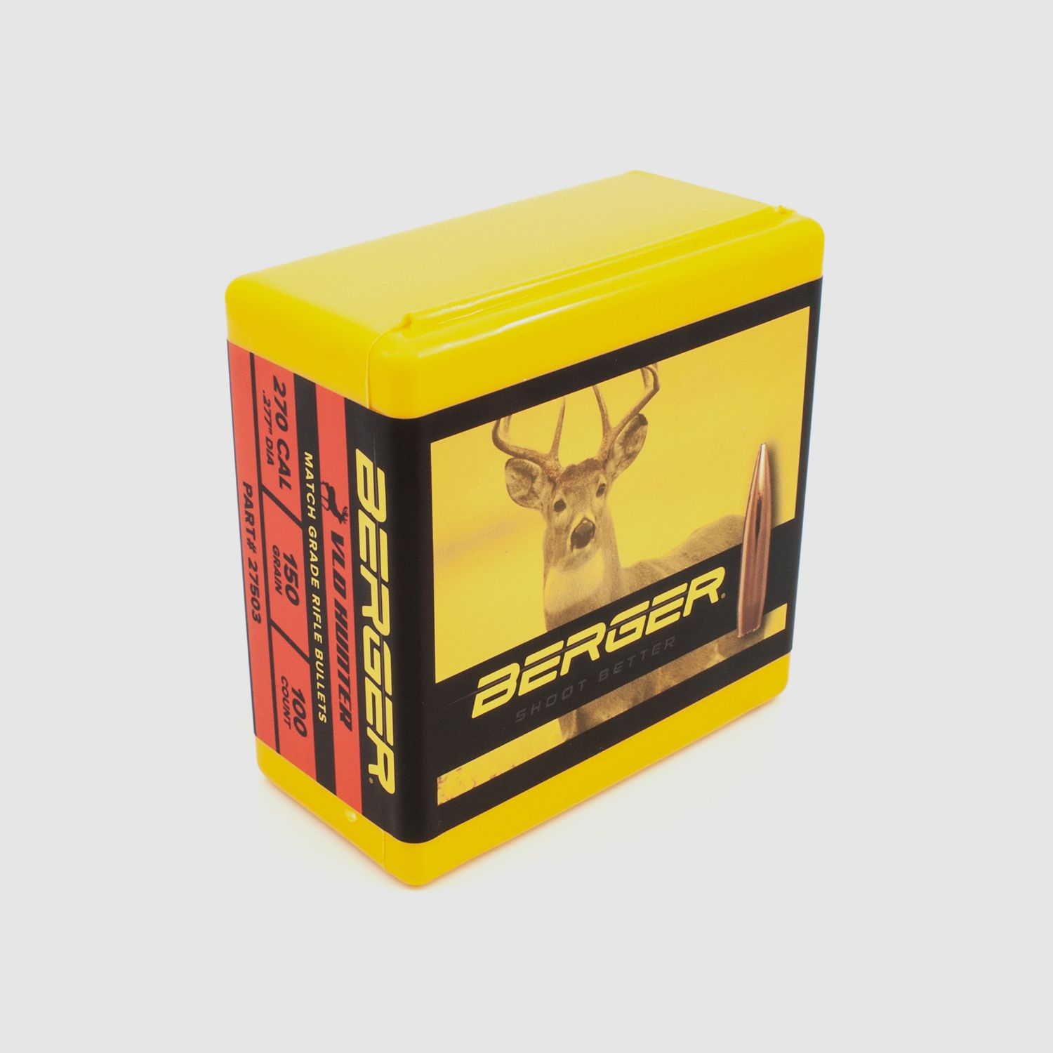 Balle Berger .270 VLD Hunting 150GR 100 Pièces