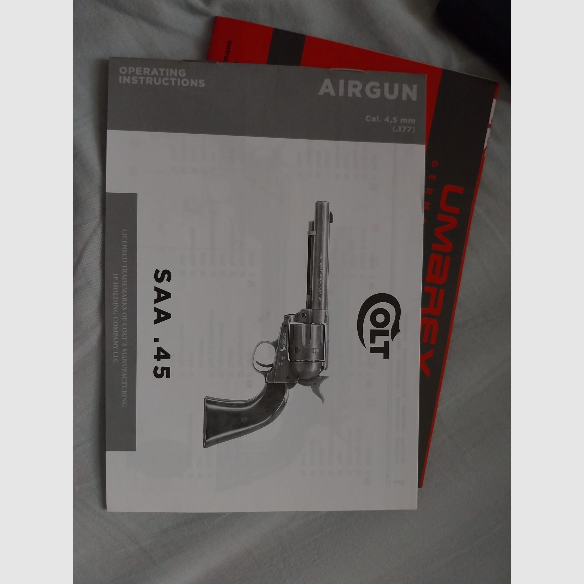 Colt Single Action Army® SAA Double Aces Duel Set - Co2-Revolver Kaliber 4,5 mm BB (P18)