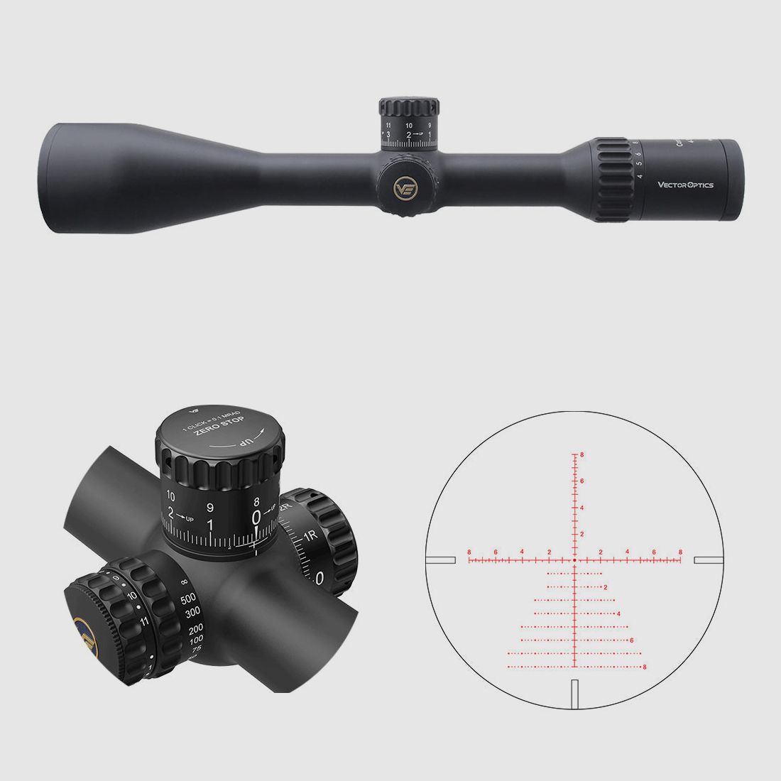 Vector Optics SCOL-T51 Continental x8 4-32x56SFP ED Tactical