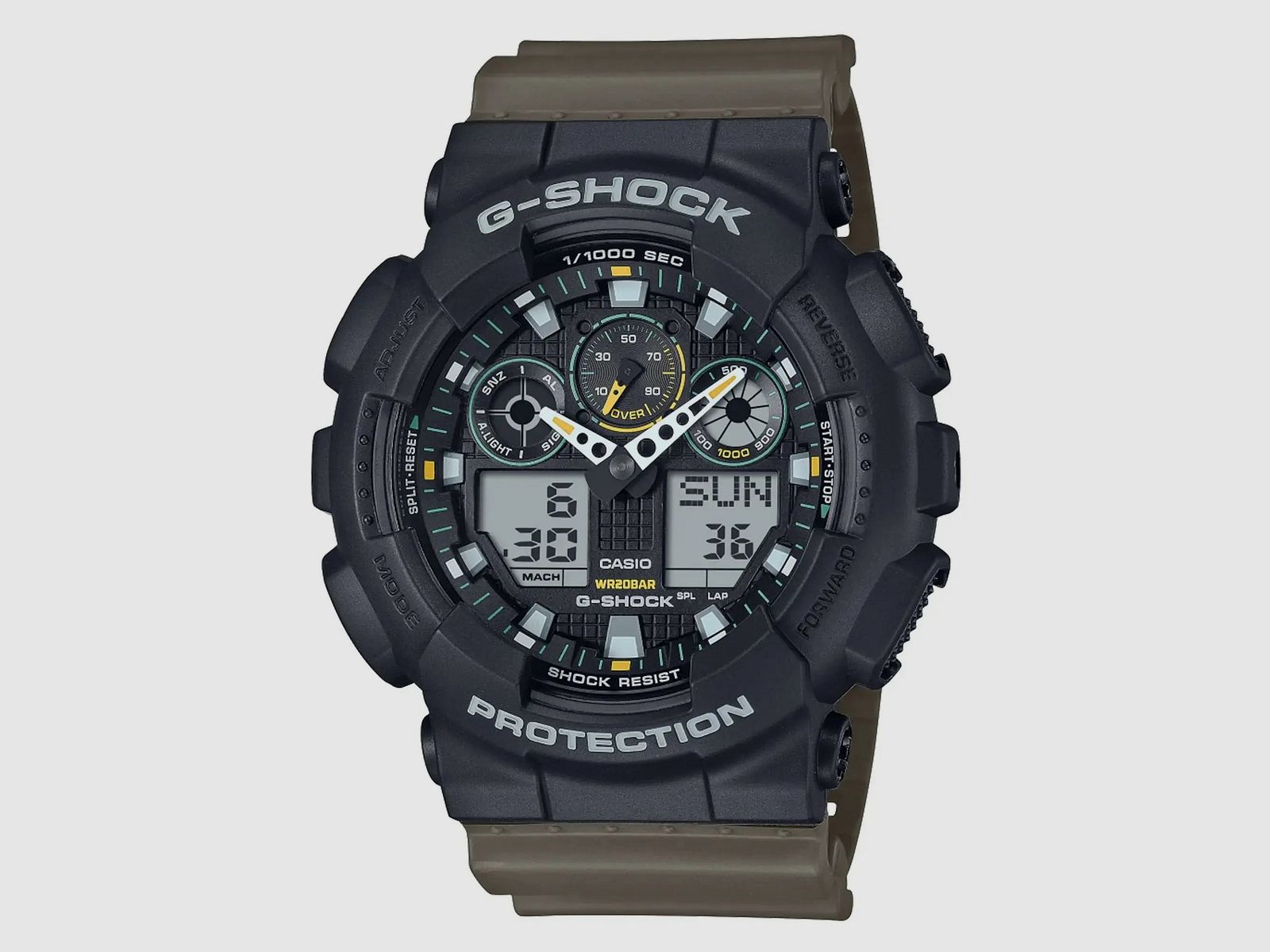G-SHOCK G-Shock Armbanduhr GA-100TU-1A3ER