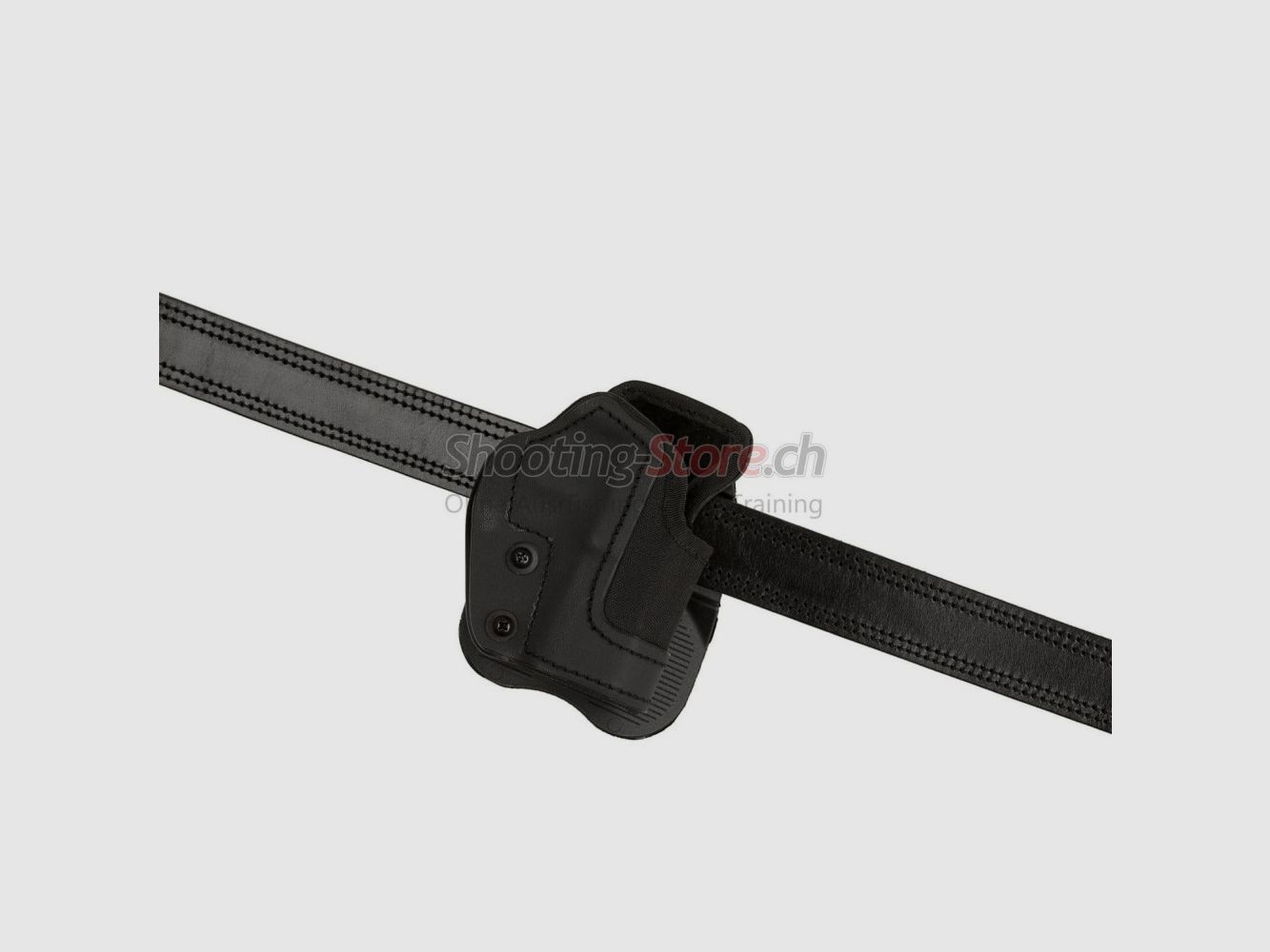 Frontline KNG Open Top Holster per Glock 19 Paddle Nero
