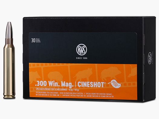 RWS .300WinMag Cineshot 9,5g - 147gr 30er Pck.