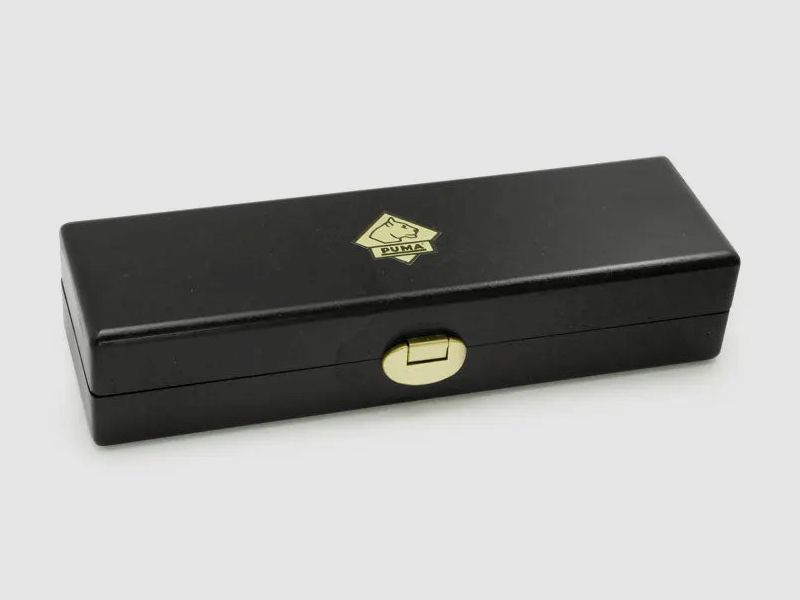 PUMA Jagdnicker 240 mit eingelegter goldener Ätzung