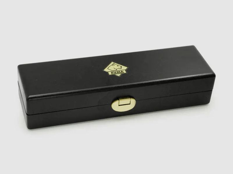 Coltello da caccia PUMA 240 con incisione dorata in rilievo