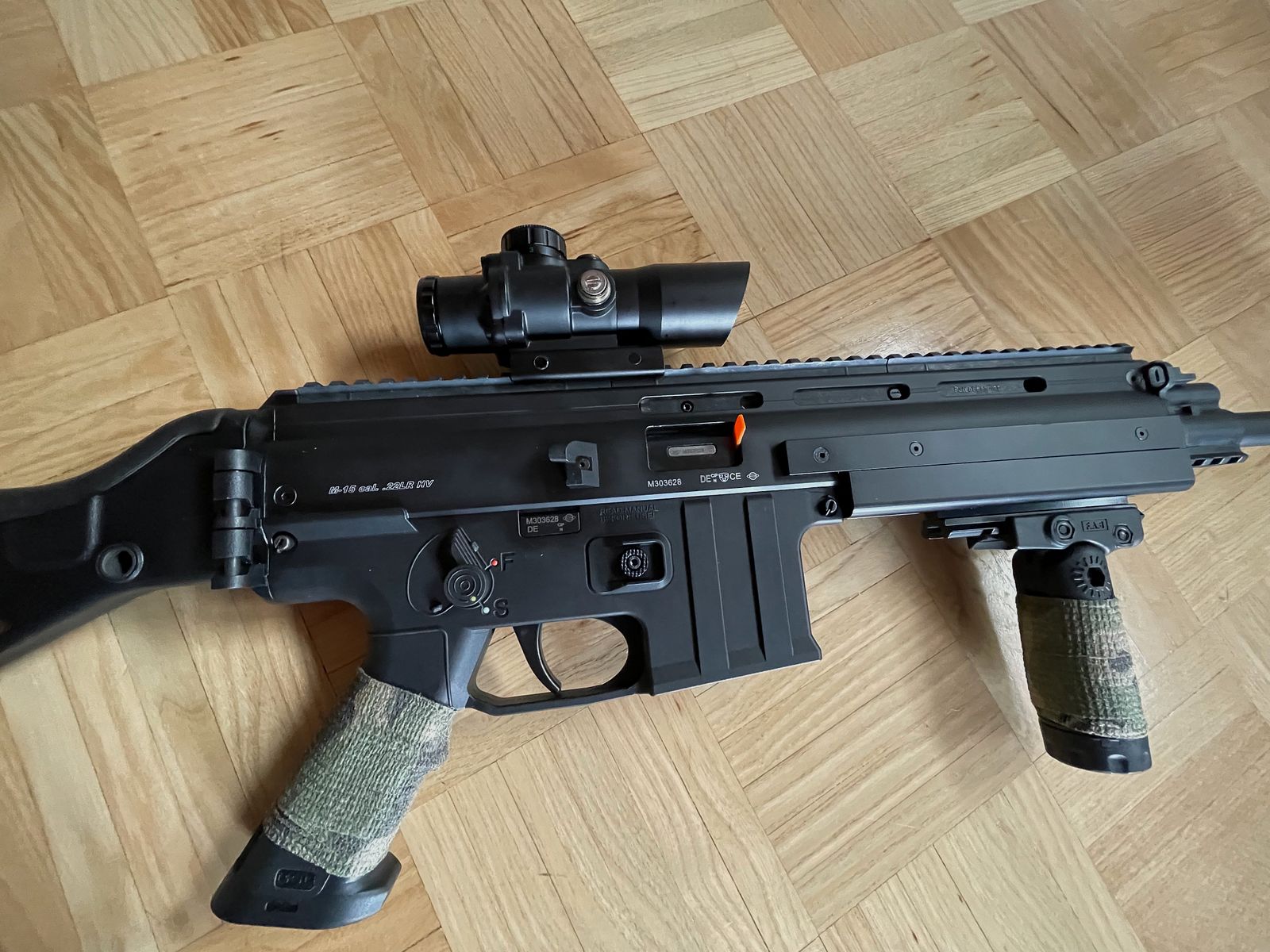 Mauser M15 Sport SLB .22Lr HV + 4x Optik + 5 Magazine