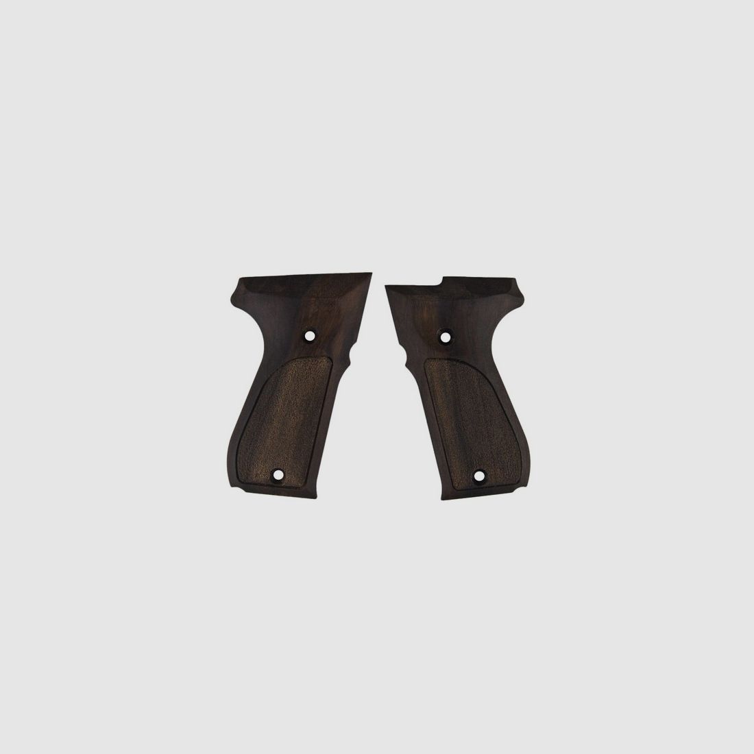 Holzgriffschalen fĂĽr Schreckschuss-, Gas-, Signalpistole Walther P88