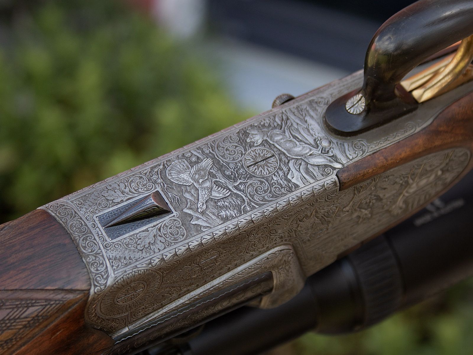 Ferlacher Bockdrilling von Josef Hambrusch inkl. Munition und Tasche
