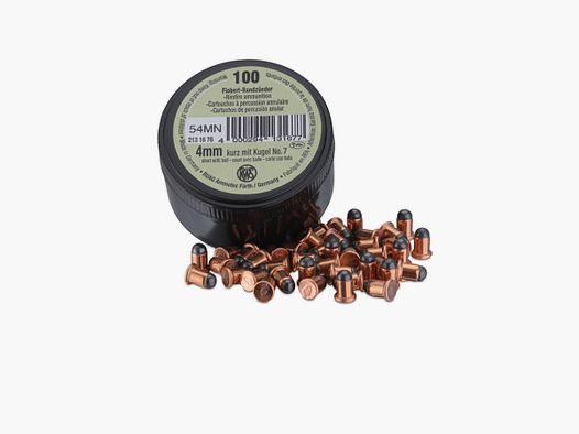 RWS 4mm COURT AVEC BALLE No 7