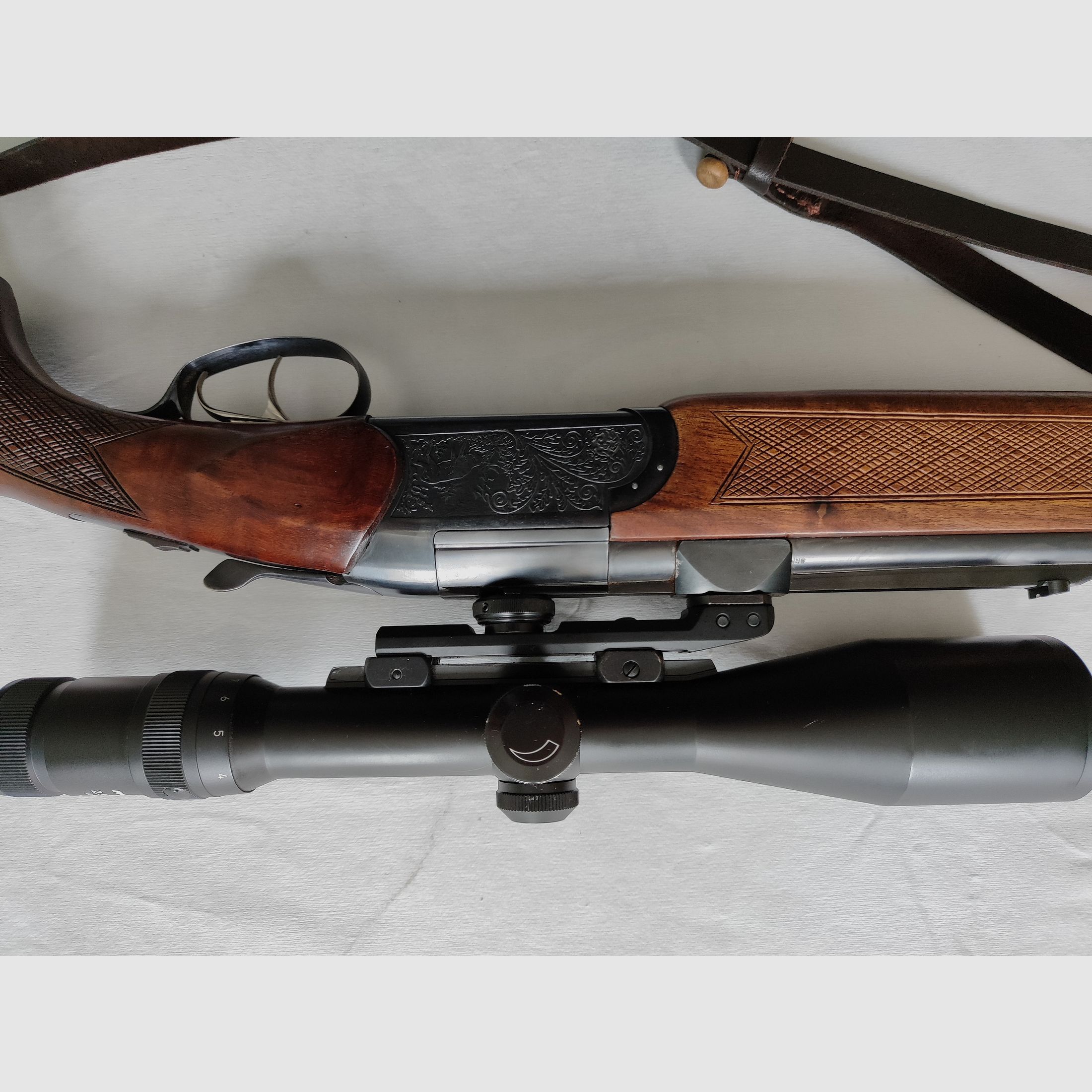 Brünner Bockbüchsflinte Kaliber 7x65 R 12/70 