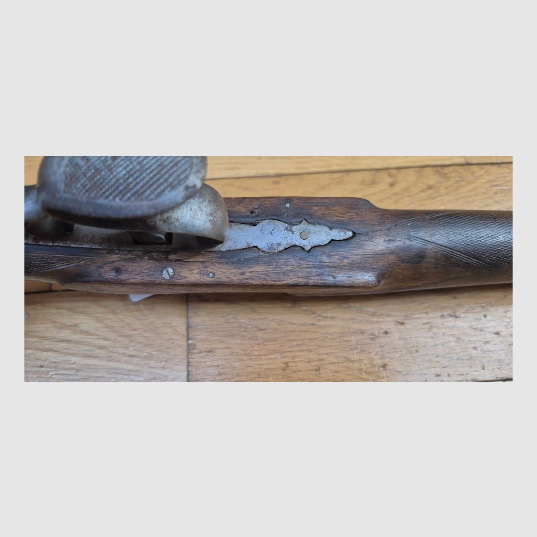 Belgian precision rifle turn of the century (20th! -circa 1900) — Warnant system — Cal. 6mm Flobert — Liège artisan – Stock broken/repaired but very sound -Mechanics and barrel impeccable – EM, image 14 of 37