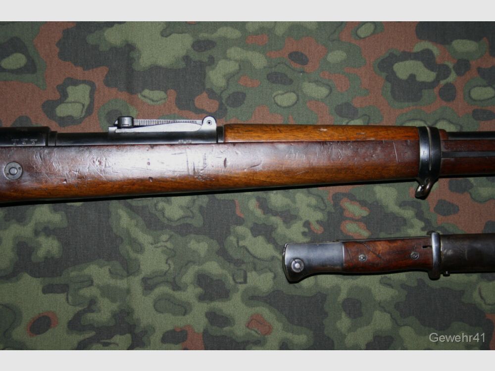 Mauser 98k complete nrgl. including bayonet