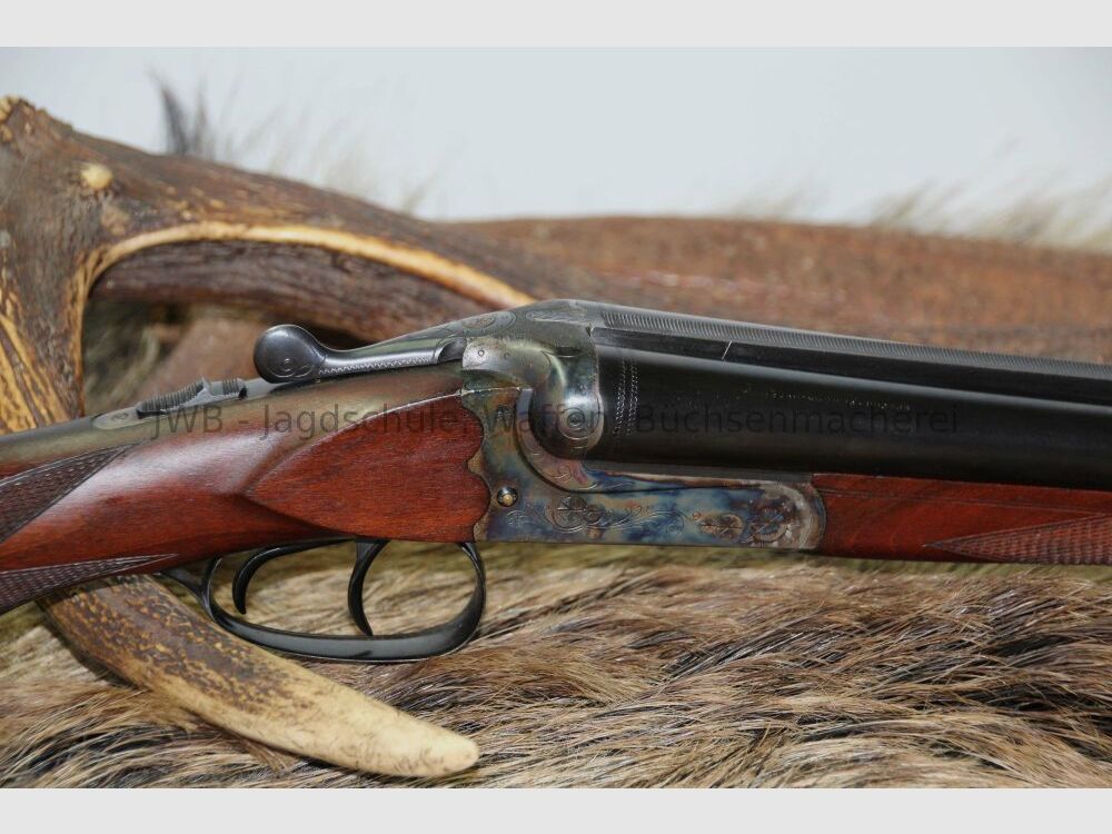 Simson double-barrel shotgun 12/70