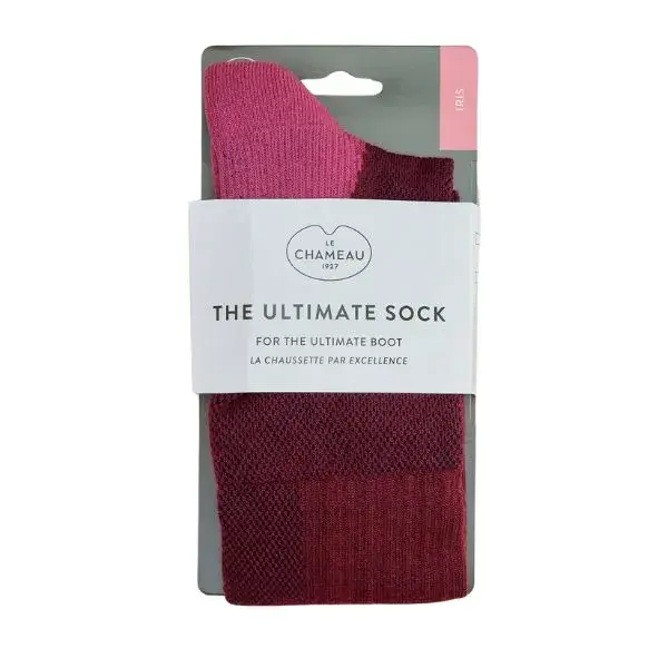 Chaussettes Iris Le Chameau Rouges, image 2 sur 10