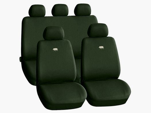Juego completo de fundas de jabalí para asiento de coche