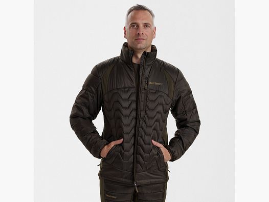 Excape Quilted Jacket - Art Green - Size: S