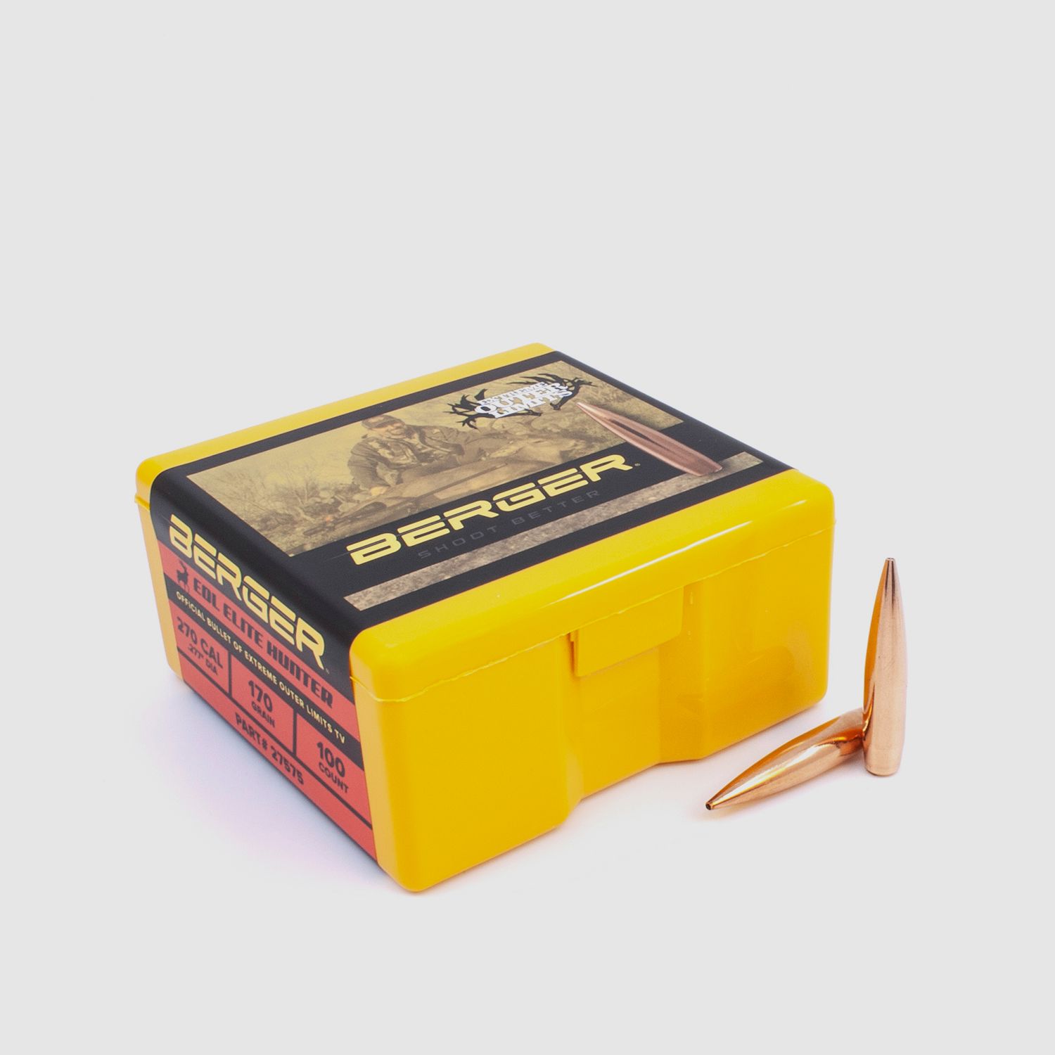 Berger Bullet .270 EOL Elite Hunter 170GR 100 Pieces
