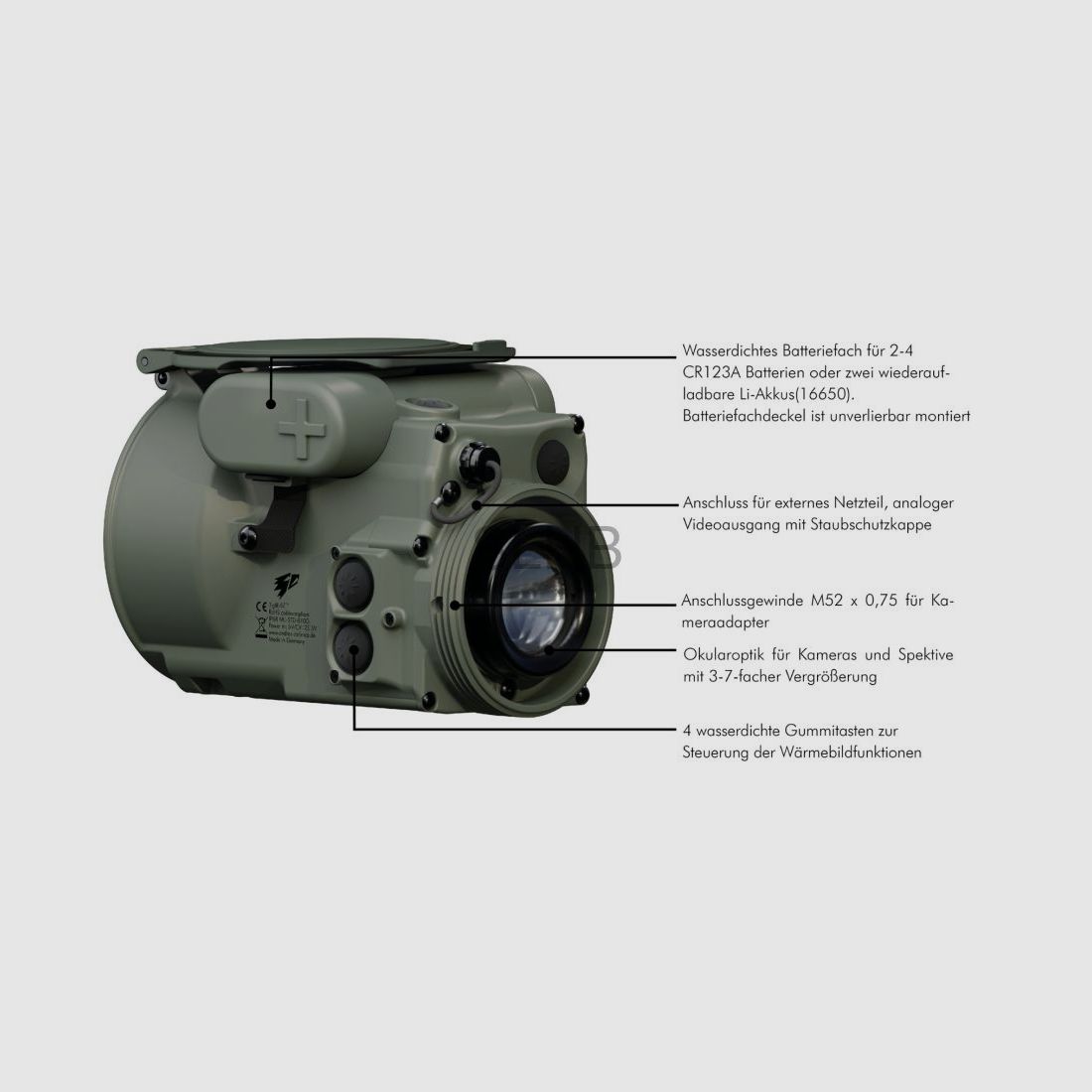 Andres industrieën TigIR 6Z+