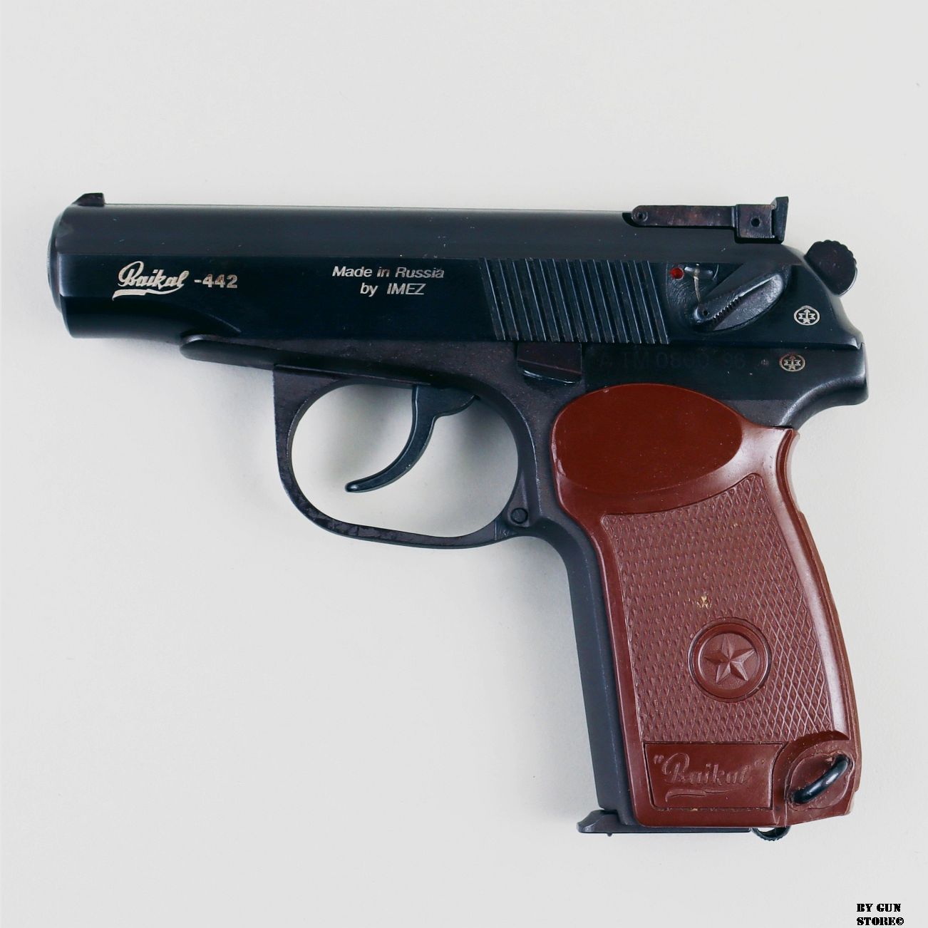 Pistole Imez Baikal mod. 442 Kal. 9 mak Seriennr. ATM080096, Bild 1 von 9