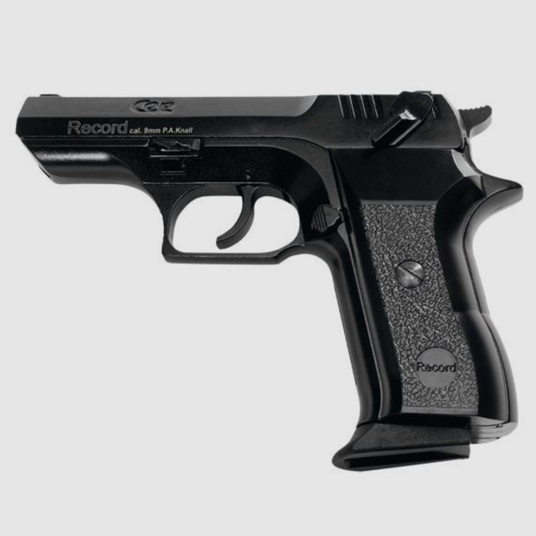Record COP Schreckschuss Pistole brüniert 9 mm P.A.