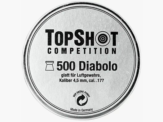 TopShot Competition Competition Diabolo 4,5 mm / 500 Stk.