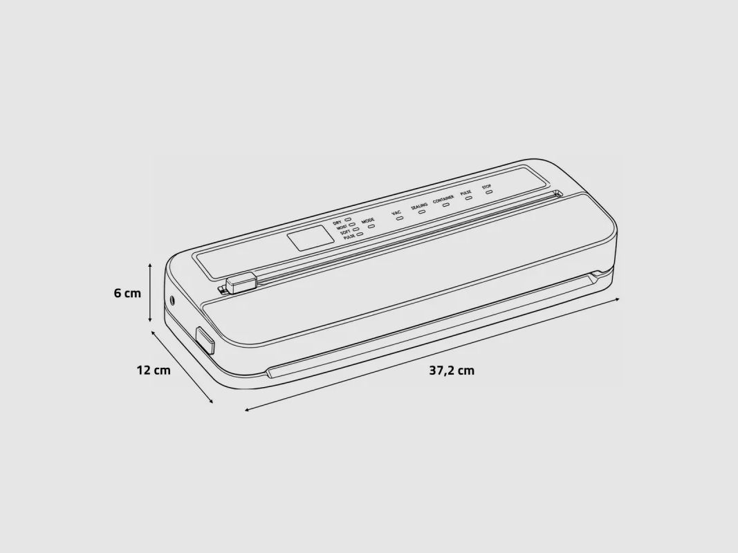 Vakuumiergerät VS8872 110 W, Schweißnaht 30 cm, Bild 2 von 5