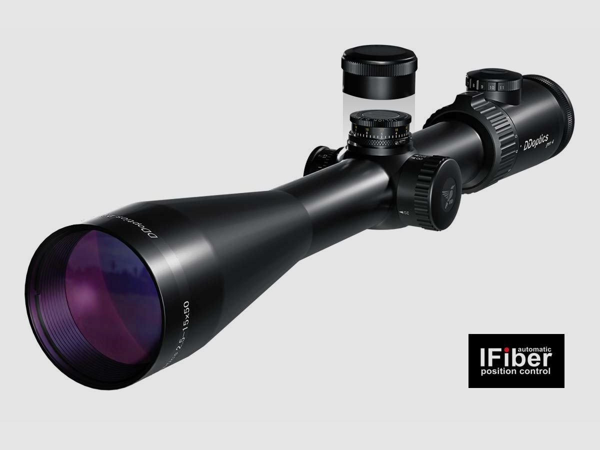 DDoptics 442511134.1 Zielfernrohr Nighteagle V6 2,5-15x50 Gen3 NFX MRAD A4N iFiber