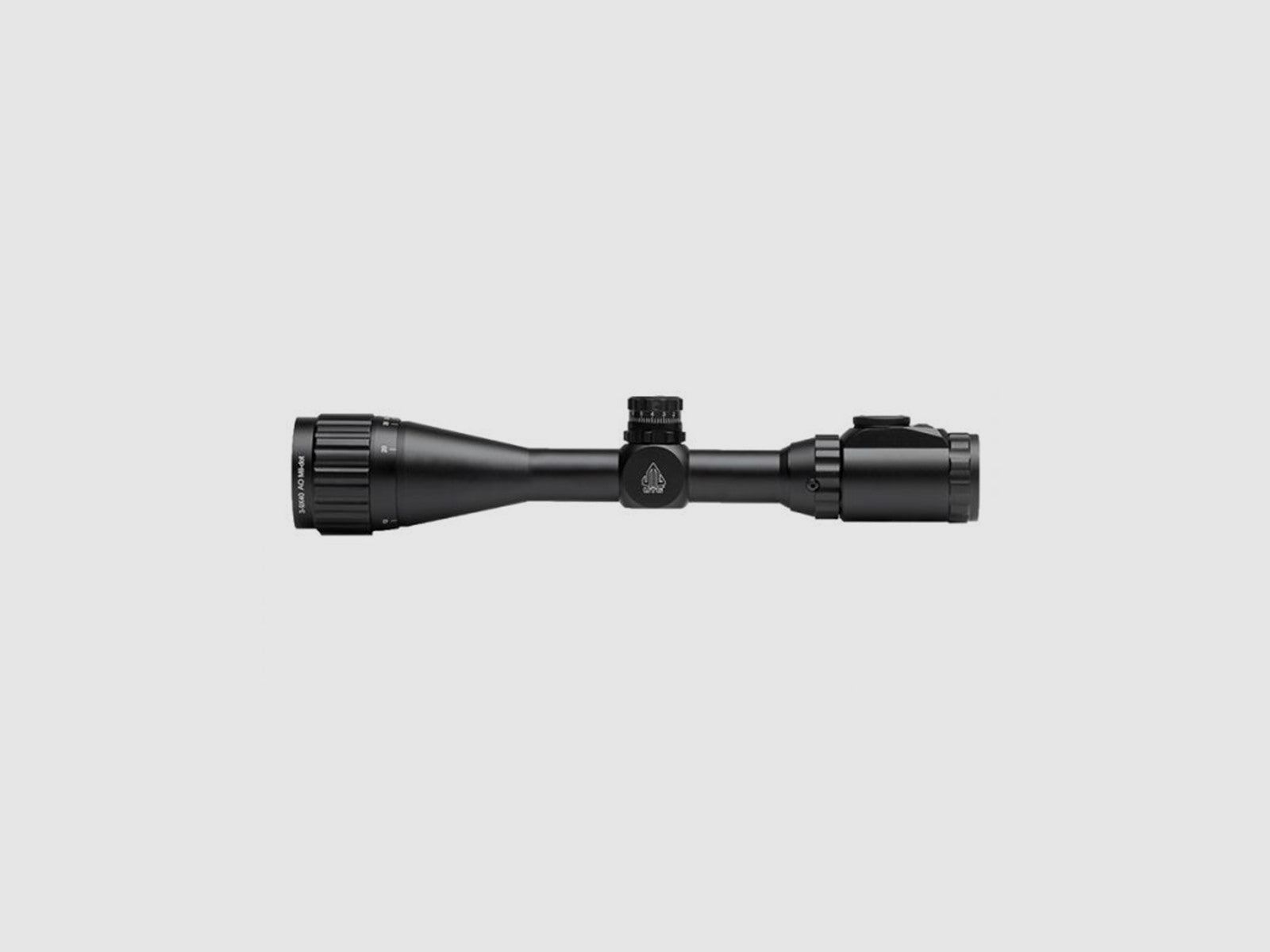 UTG 3-9X40 1" Hunter Scope, AO, 36-color Mil-dot, Airgun Rings