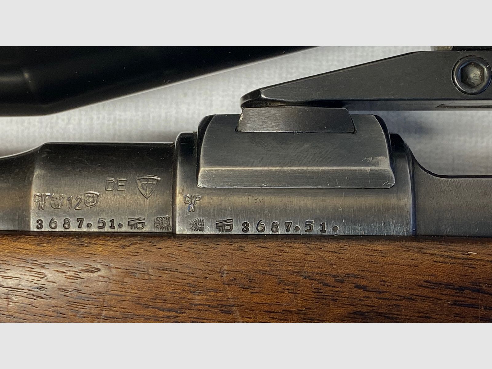 Ferlacher Repetierbüchse 8x57 IS, Repetierer, Repetiergewehr mit Mündungsgewinde für Schalldämpfer, Zielfernrohr 8x56, Neubeschuss 2021