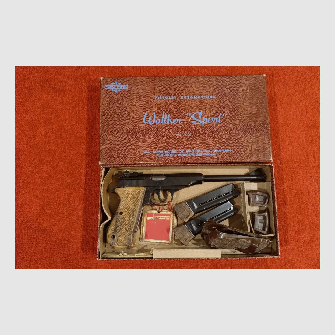 Walther PP Manurhin Mod. Sport .22lr
