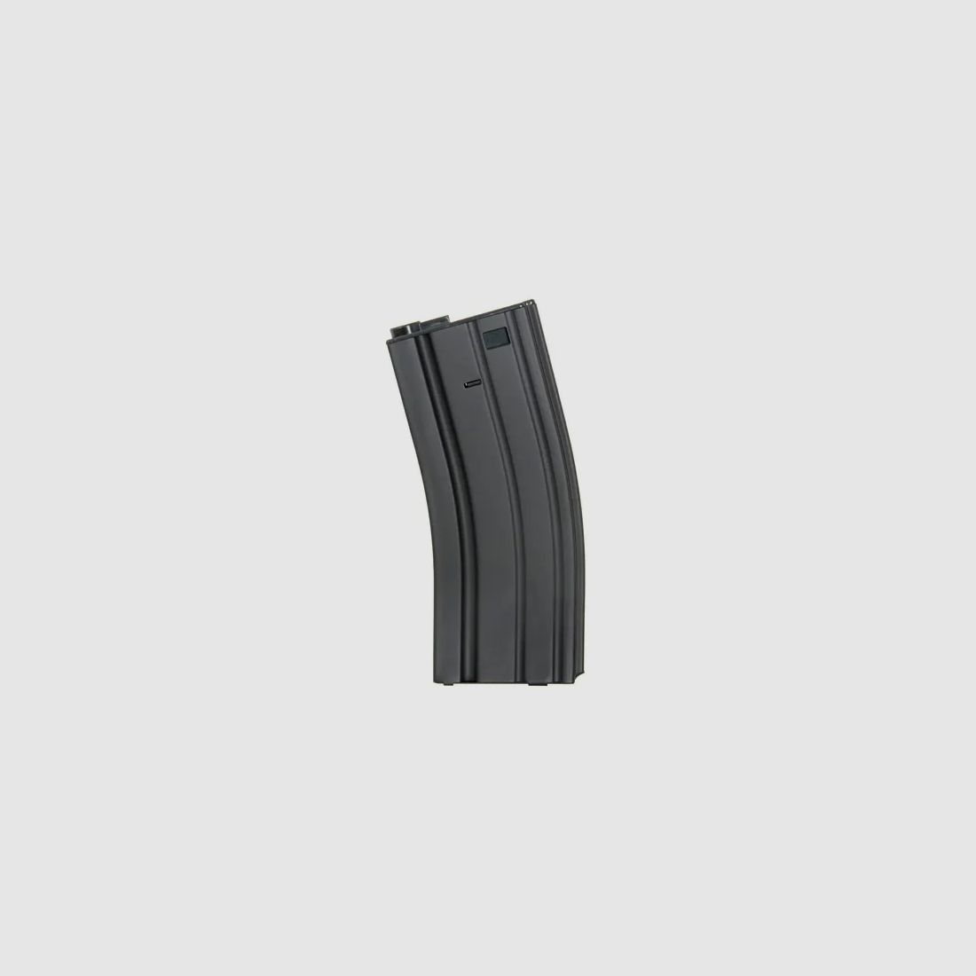 150rds Stahlblech Midcap Magazin für AR/M4, Schwarz