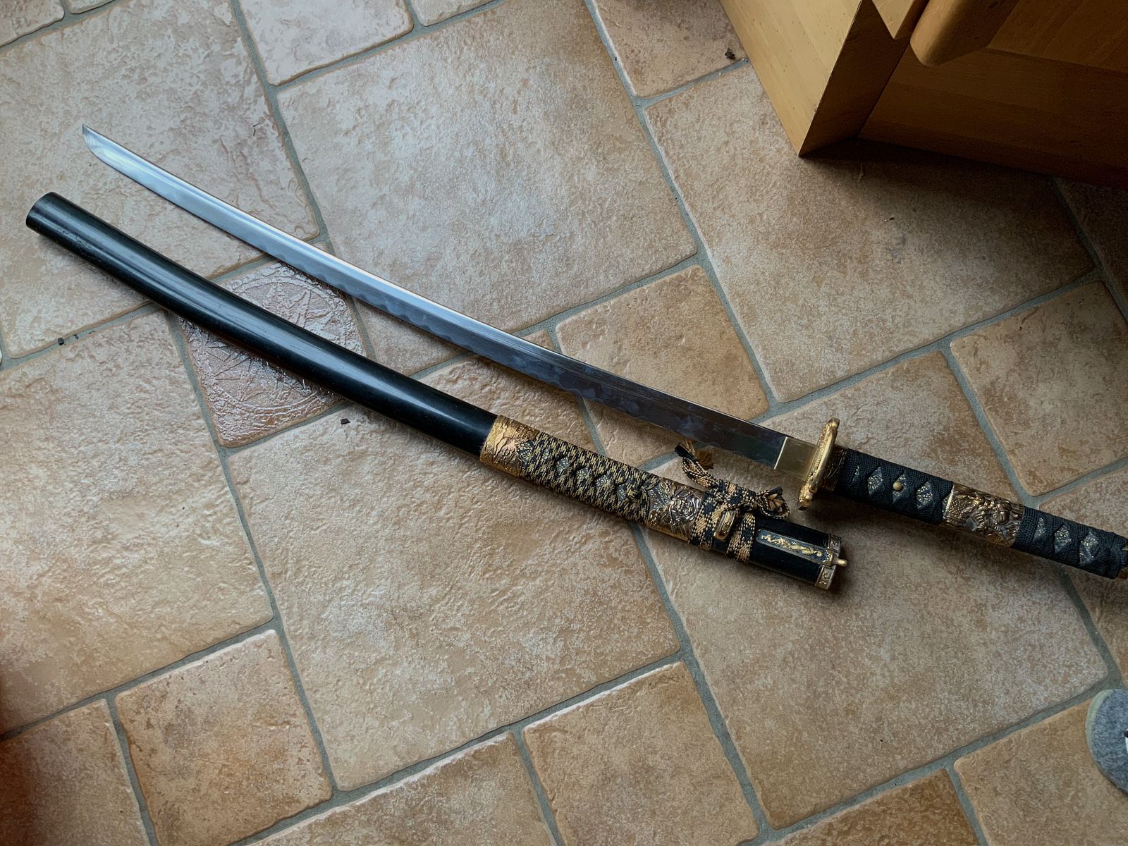 Samuraischwert Klingenlänge 72 cm Gesamtlänge 98 cm