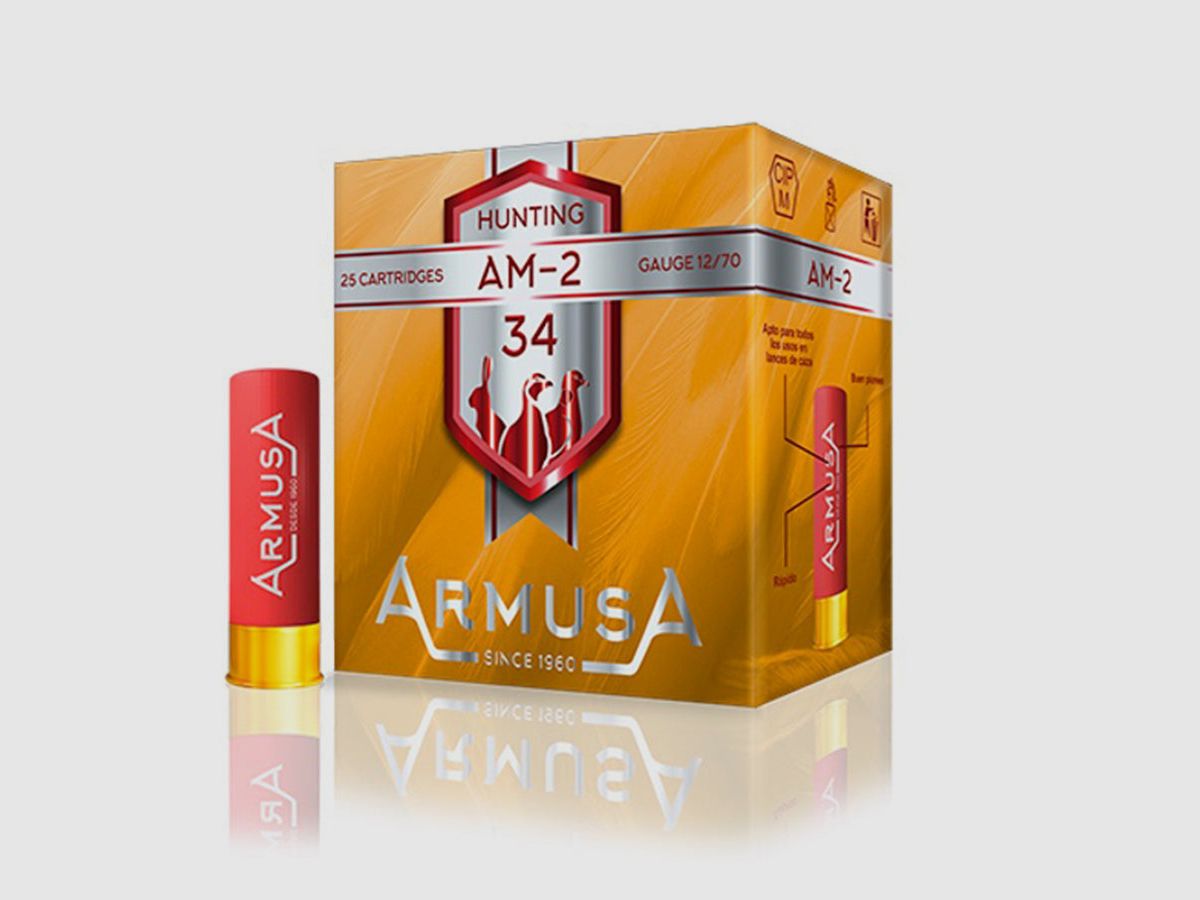 Hunting cartridges ARMUSA AM-2 34 - Caliber 12
