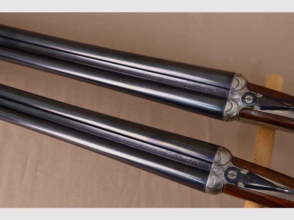 AYA - Aguirre en Aranzabal "Pärchen" zijslot van jachtgeweren / vervaardigd volgens de specificaties van Augustinus von Papen!!