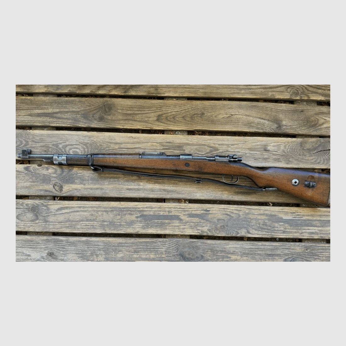 Mauser 98K z pasującymi numerami z pieczęcią 3. Rzeszy 1937 8x57JS