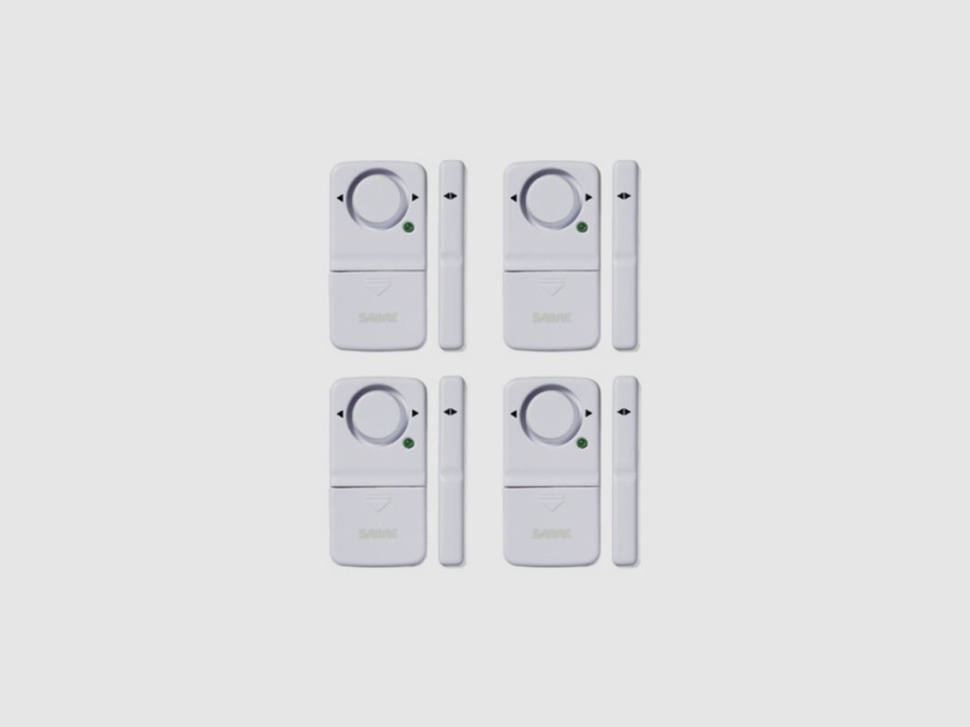 MAGNETISCHE ALARM FÜR TÜREN UND FENSTER SABRE RED X4