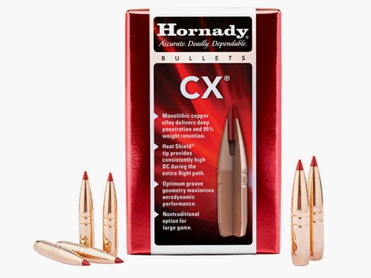 Hornady CX .224 50 gr | ołowiane pociski myśliwskie. #22402