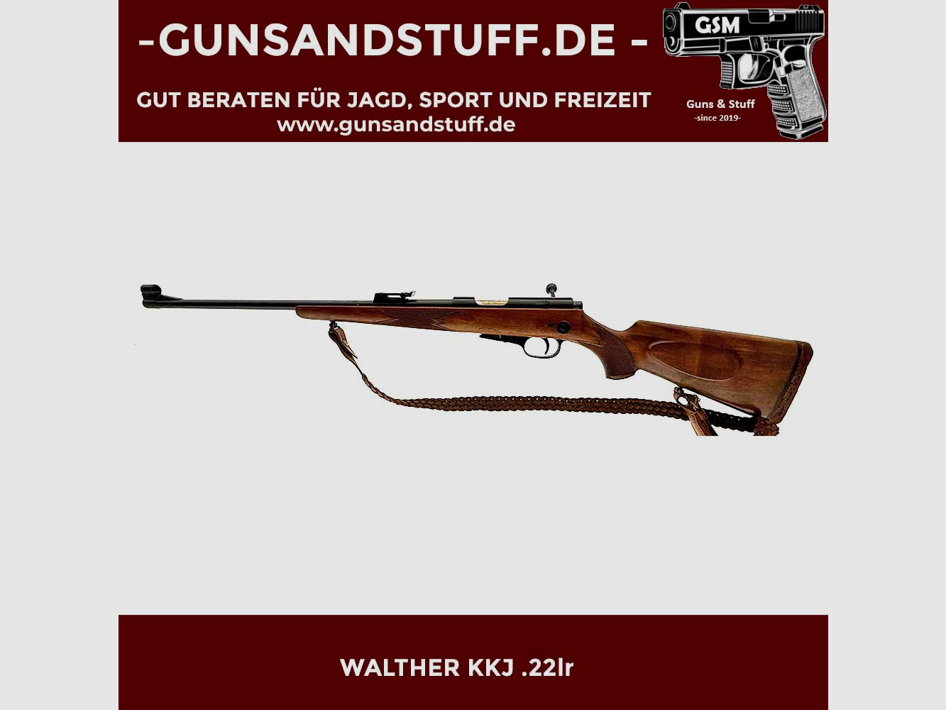 WALTHER KKJ .22lr
