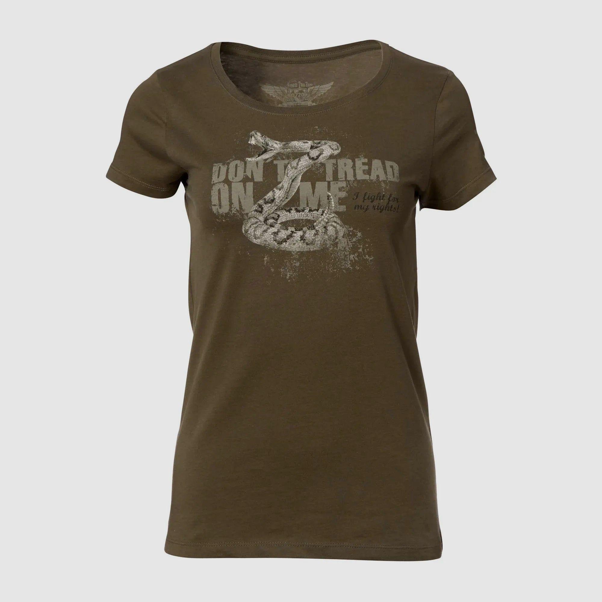 720gear 720gear T-Shirt Don‘t tread on me army Frauen
